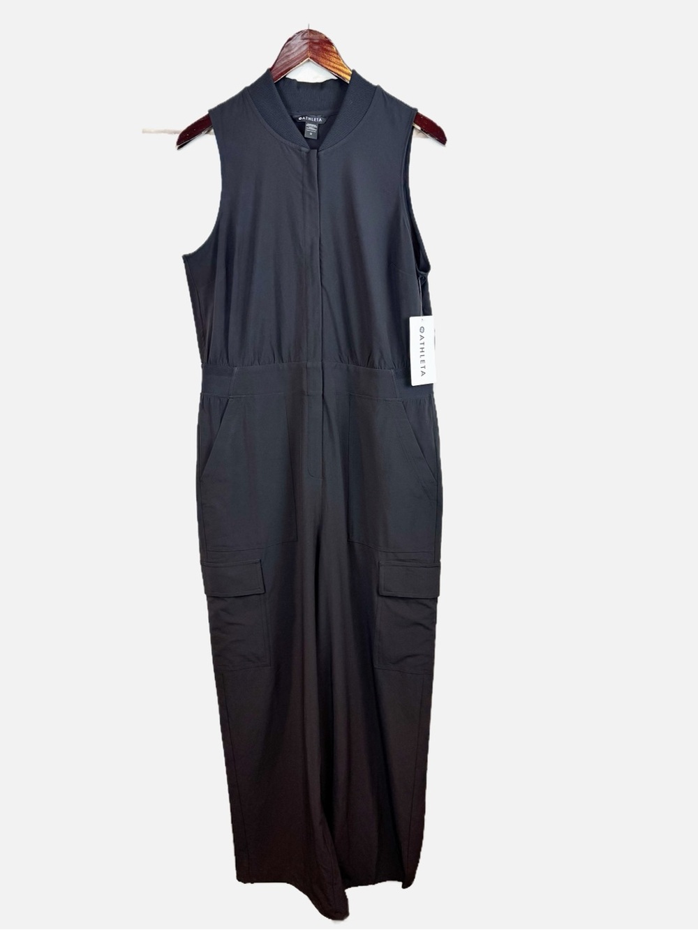 Athleta | Brooklyn Utility Jumpsuit, 12 NWT - Picture 4 of 15
